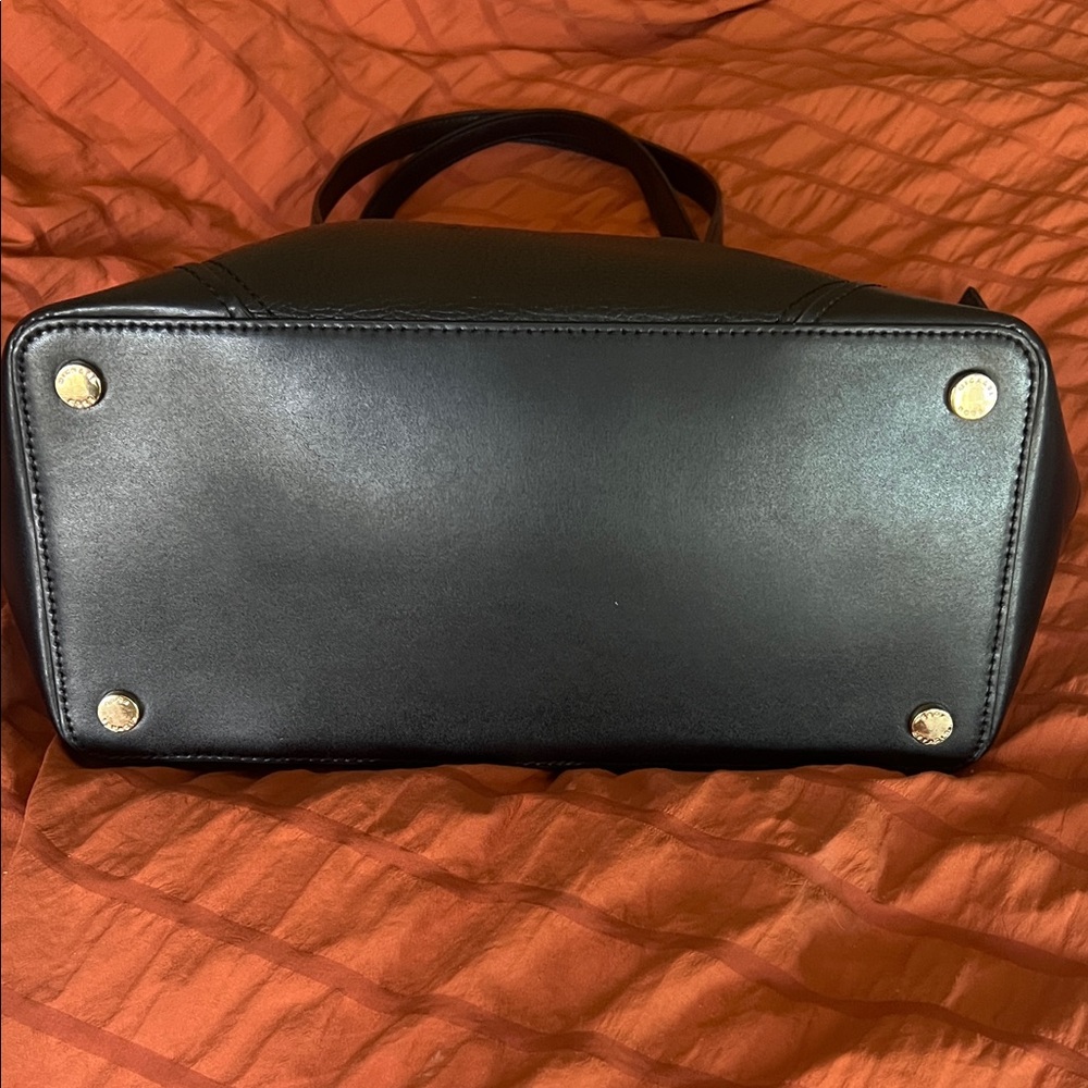 Michael Kors Black Pebbled Leather Tote - Picture 3 of 9
